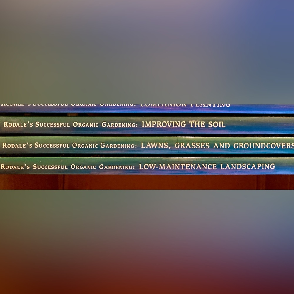 Rodale’s gardening books: landscaping,lawns,grasses&groundcovers, improving soil